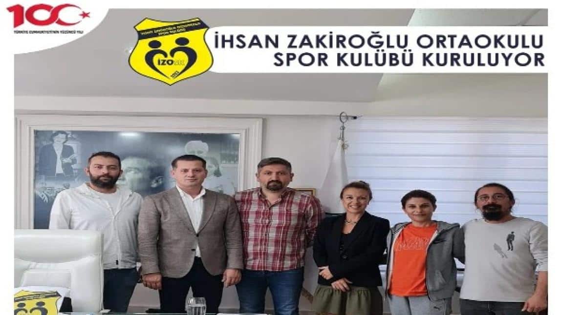 İhsan Zakiroğlu Ortaokulu Spor Kulübü Kuruluyor