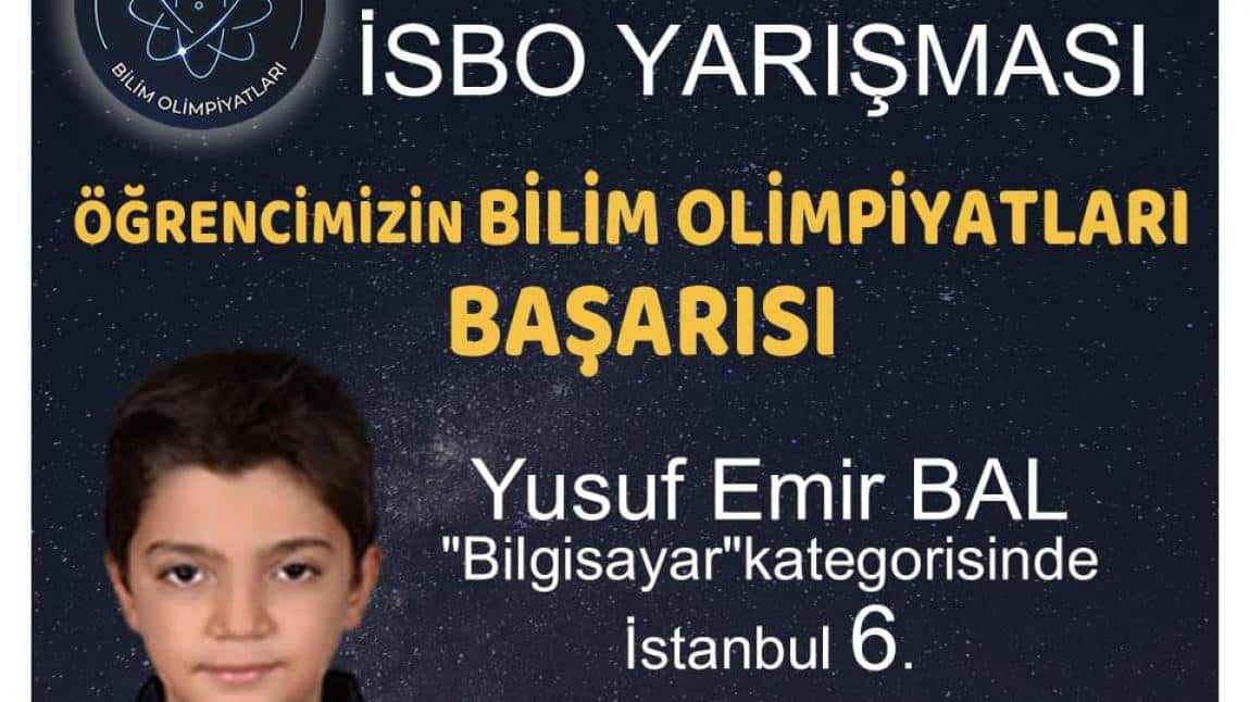 İstanbul Bilim Olimpiyatları Yarışmasında Büyük Başarı